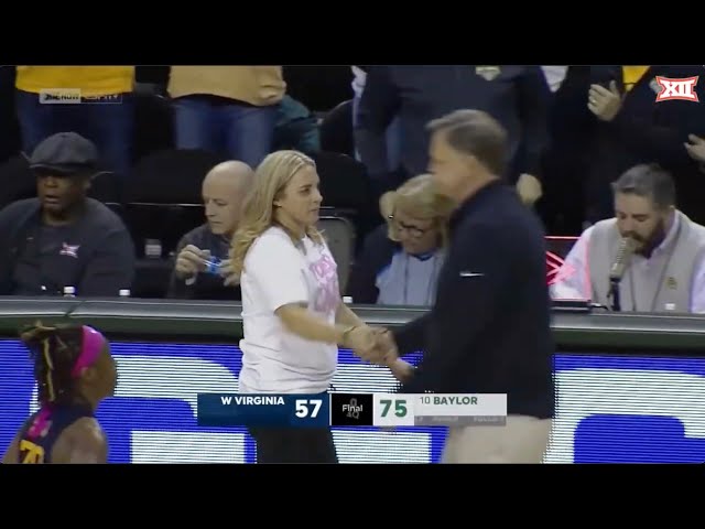 West Virginia vs No. 10 Baylor Women's Basketball Highlights