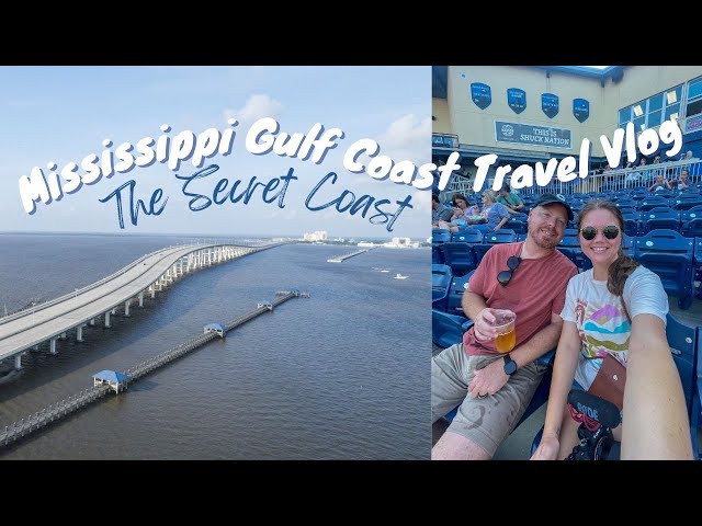 Mississippi Gulf Coast Travel Vlog | Weekend Of Food, Beaches, Baseball & More! | The Secret Coast