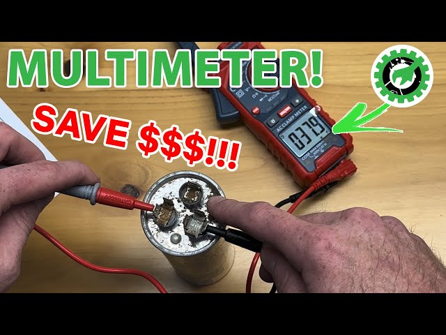 DIY AC CAPACITOR Testing with MULTIMETER • SAVE HUNDREDS!! • Don’t Get Ripped Off By HVAC Companies!