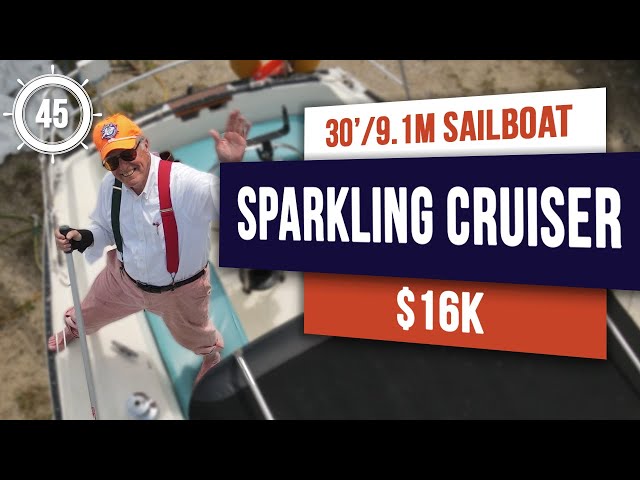 $16k Cruising Sailboat for Sale | EP 45 | #sailboattour #sailboatreview