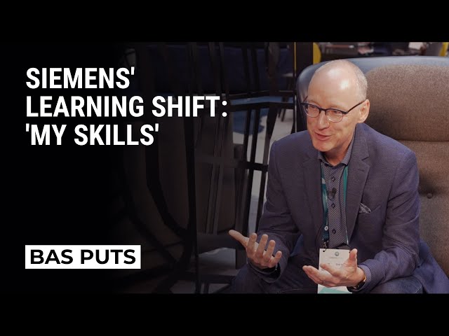 Siemens' innovative approach to learning with a focus on the 'My Skills' learning platform.