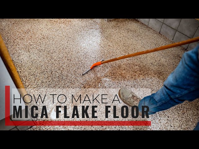 HOW TO | Make a Mica Flake Floor