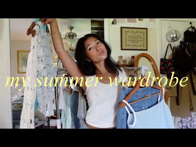 my summer wardrobe | fav thrifted pieces for summer