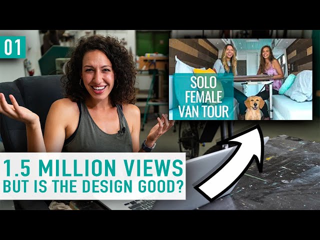 Van Tour REACTION & LAYOUT REVIEW/ Pros and Cons of Transit Campervan Design