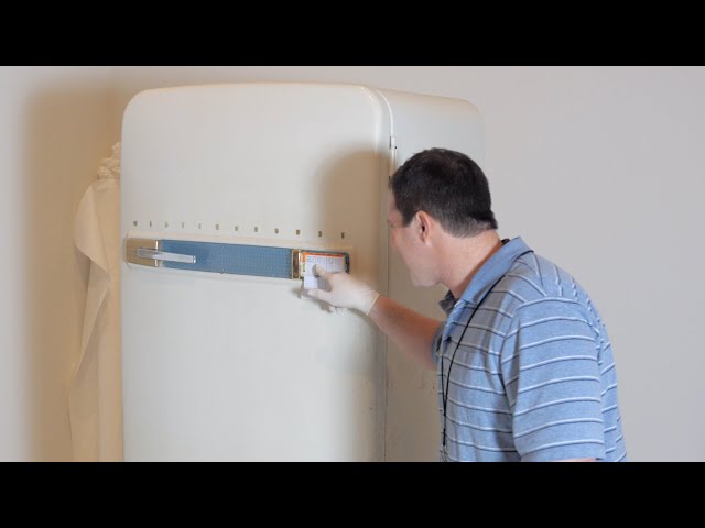 Restoring a vintage freezer