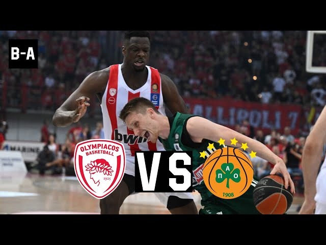 Olympiacos - Panathinaikos 73-70 | Full Highlights | Basket League Finals Game 1 | 04.06.2023