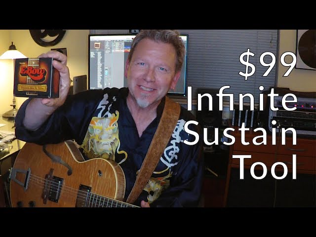 Turn your GUITAR into a CELLO? - E-BOW Demo/Review - $99 Infinite Sustain Tool