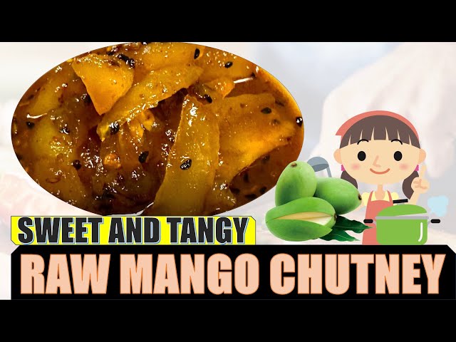 Raw Mango Sweet & Tangy Chutney 🥭 🥭