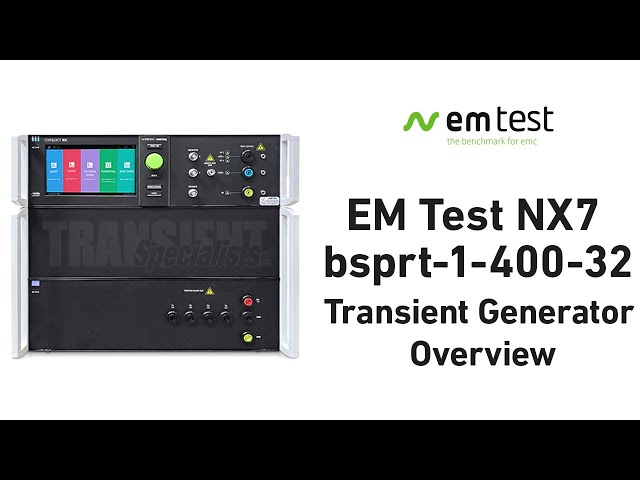 EM Test NX7 bsprt-1-400-32  - Transient Combination Wave  & Telecom Surge Test System