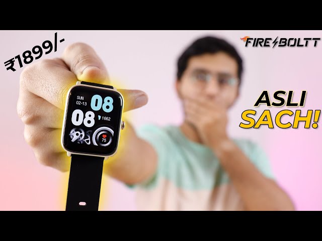 Fire Boltt Ninja Pro Max Unboxing & Review | Better than any other Smartwatch under ₹1999?