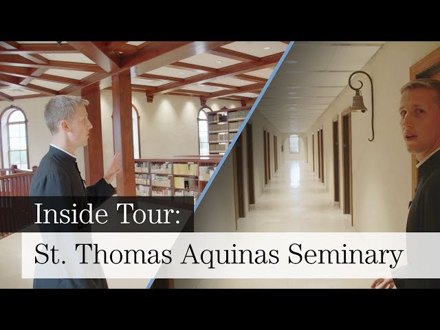 Inside Tour of St. Thomas Aquinas Seminary - Dillwyn, Virginia