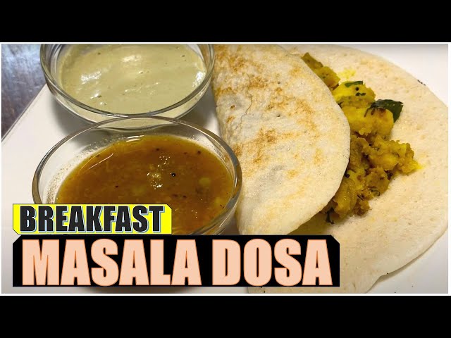 Masala Dosa - Enjoy this flavorful and satisfying South Indian delicacy!