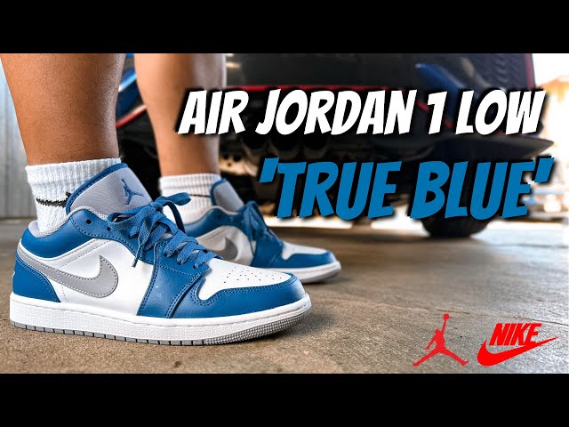 Are These Better Than The Highs?? Jordan 1 Low 'True Blue' | Review & On Foot