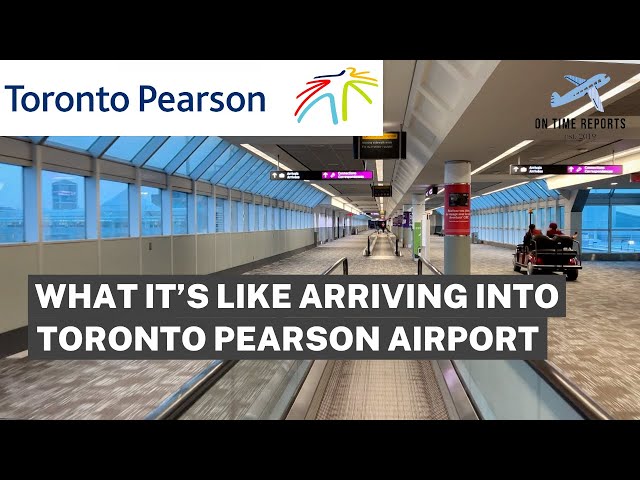 Toronto Pearson (YYZ) Airport International Arrivals and Connection Process