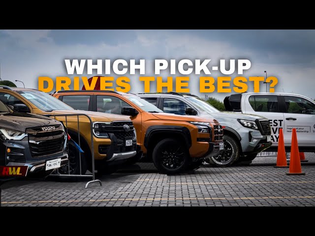 Which Pick-Up Drives the Best? / Triton, Ranger, Hilux, Navara, D-Max
