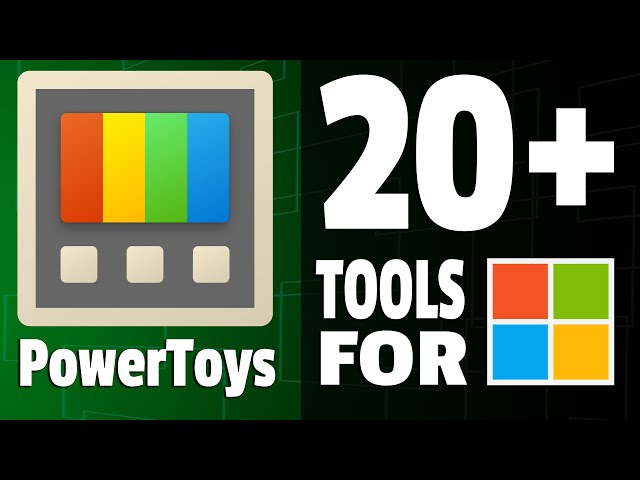 The BEST Tools for Windows! - PowerToys Tutorial