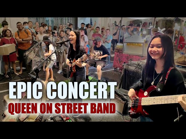 THIS WAS EPIC! Queen On Street Band @ Old Phuket Town