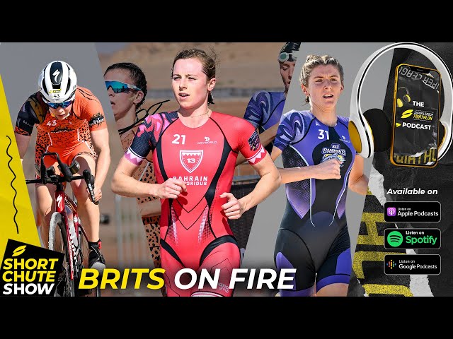 "The Brits Are On Fire!": Georgia Taylor-Brown and Alex Yee Win At WTCS Cagliari | Short Chute Show