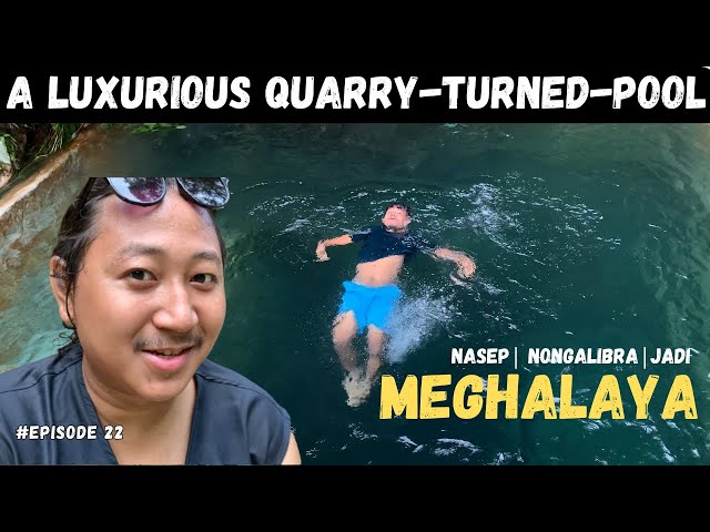 A LUXURIOUS QUARRY - TURNED - POOL ! 😳😳