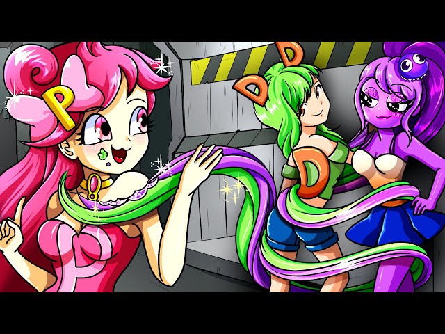 [ANIMATION] Delicious Alphabet lore💚💜 | Rainbow Friends & Alphabet lore Mukbang Animation |SLIME CAT