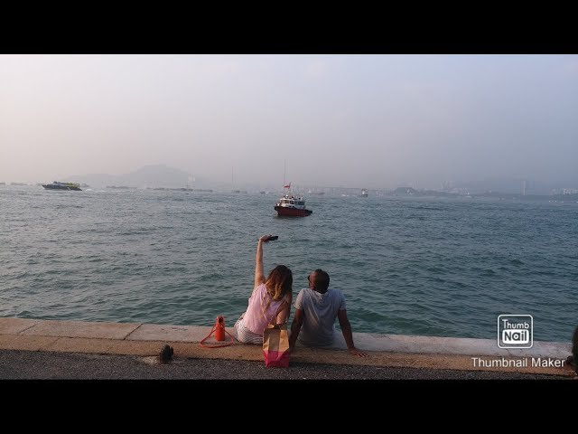 evening @waterfront park,belchey bay hongkong.