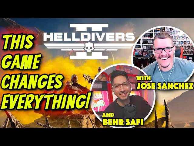 HELLDIVERS 2 (PS5) - This Game Changes Everything w/ JOSE SANCHEZ & BEHR SAFI!- Electric Playground