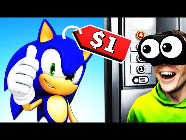 Buying SONIC For $1 (VR Elevator)