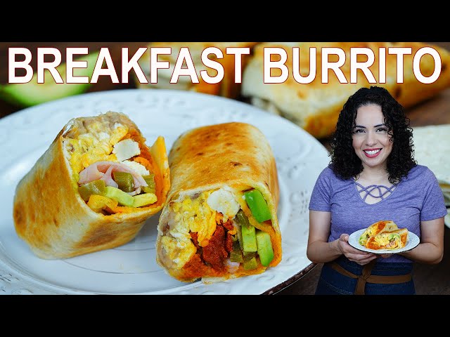How to make Mexican BREAKFAST BURRITOS | Villa Cocina
