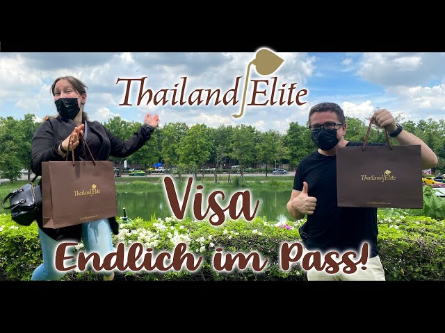 The Thailand Elite Visa 2021 finally in the passport!