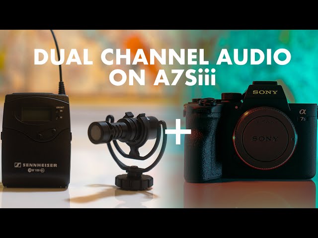 Dual Channel Audio on the a7siii (without the K3M module)