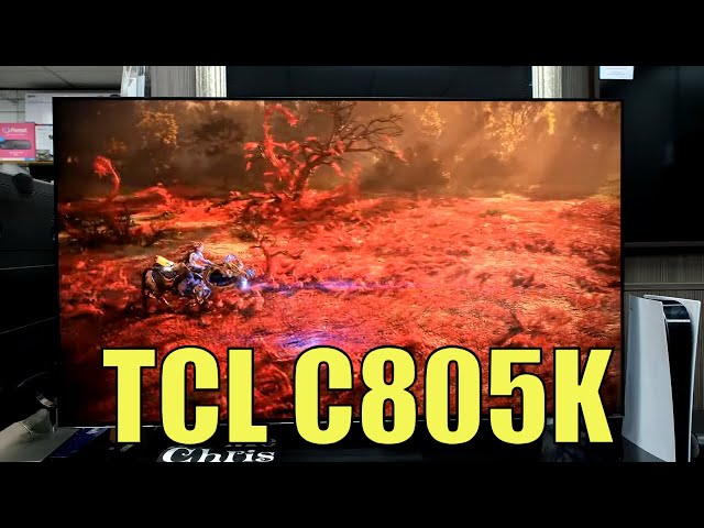 TCL C805K Mini LED TV Unboxing, Setup Test and Review SHORT EDIT