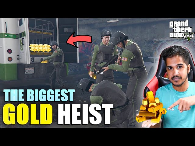 Money Heist in GTA 5 || Desi Gamers