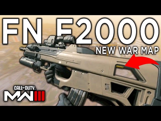 FN F2000 Tactical and the New Fun WAR Map in Modern Warfare 3 Multiplayer Gameplay