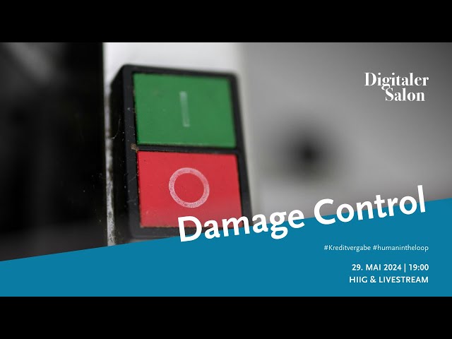 Digitaler Salon: Damage Control