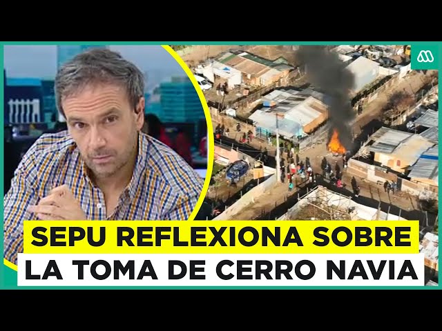 "¿Por qué la gente llega a vivir a una toma?": La reflexión de Sepu por el desalojo en Cerro Navia