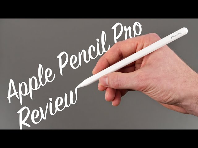Apple Pencil Pro - Das ausführliche Review | Wie gut ist er wirklich?