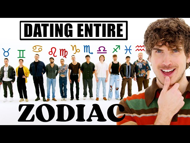 Blind Dating Every Sign In the Zodiac | GAY Love At First Sign