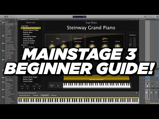 MainStage 3 for Worship EXPLAINED IN UNDER 10 MINUTES! Beginner Setup Guide