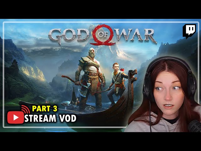 God of War playthrough (first time + PC port) PART 3 | Kruzadar LIVE Stream