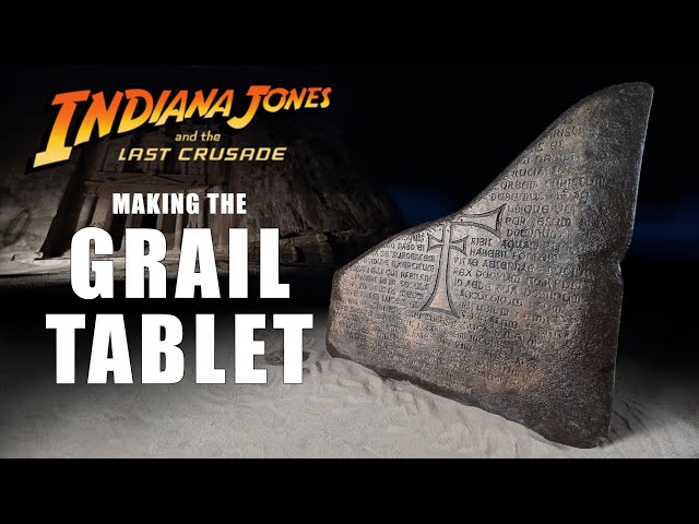 Grail Tablet prop Replica from INDIANA JONES