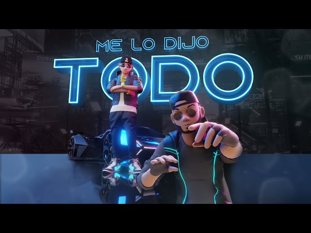 Jory Boy x Ñengo Flow - Me Lo Dijo Todo [Official Video]