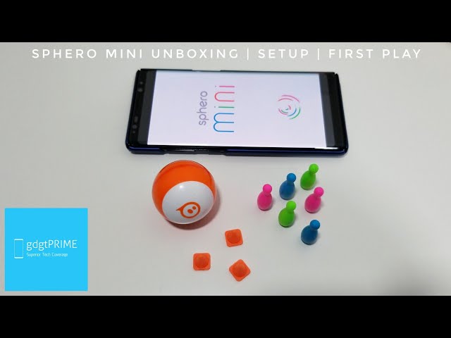 I got a Sphero mini! | Unboxing, Setup, and First Play Video!