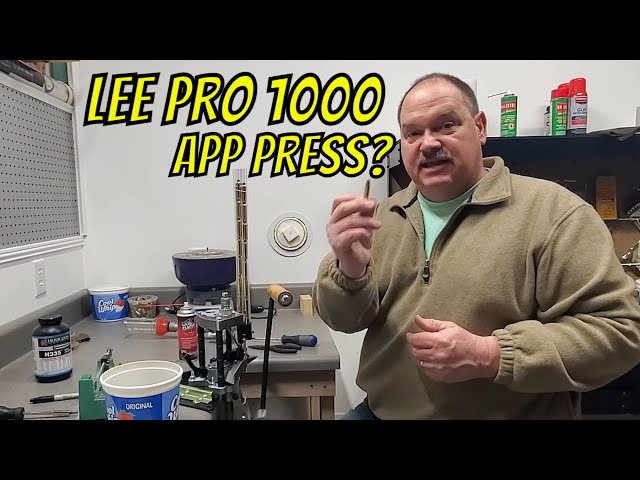 BETTER .223 Reloading! Using the Lee Pro 1000 as an APP PRESS