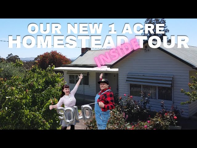 Our New (to us!) 1 Acre Homestead : Inside Tour