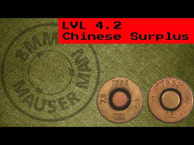 Surplus 8mm Ammo Review: Chinese Part 2 (1952)