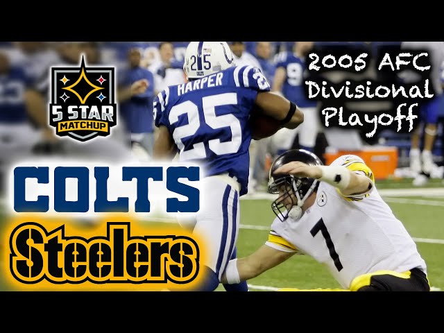 Steelers vs Colts: 2005 AFC Divisional | 5 Star Rewind: Road to XL