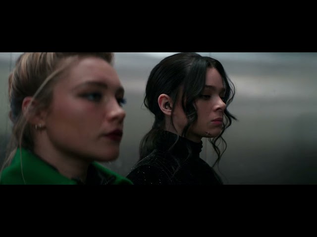 Hawkeye - Yelena & Kate Bishop elevator fight scene