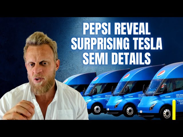 Tesla Semi Truck range and charging speed far better than expected