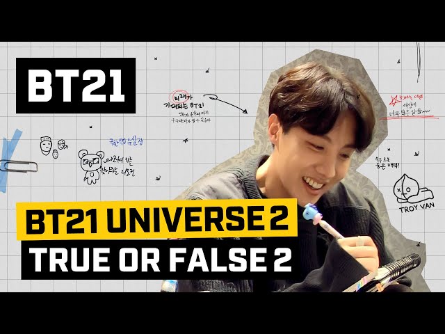 [BT21] BT21 UNIVERSE 2 EP.09 - TRUE OR FALSE 2