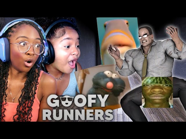Roblox Goofy Runners with my Sister is ACTUALLY BOTH SCARY AND FUNNY!!